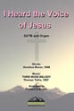 I Heard the Voice of Jesus SATB choral sheet music cover